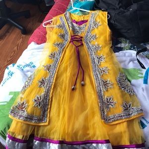 Little Girls Indian Suit